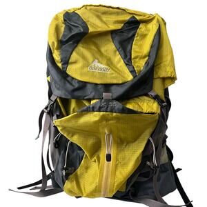 Gregory Z 55 Hiking Backpack Camping Outdoors Travel Internal Frame Med Yellow 